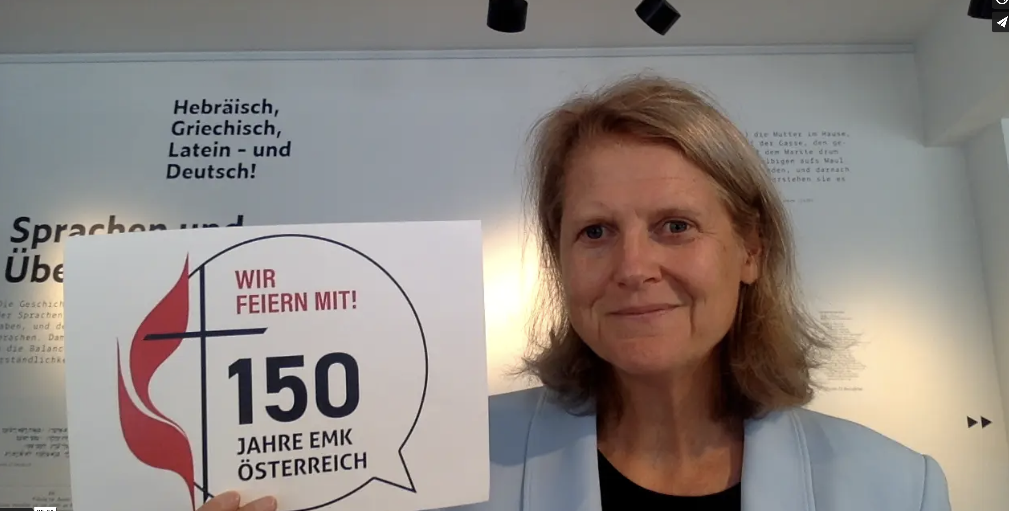 Grußbotschaft von der Österreichischen Bibelgesellschaft