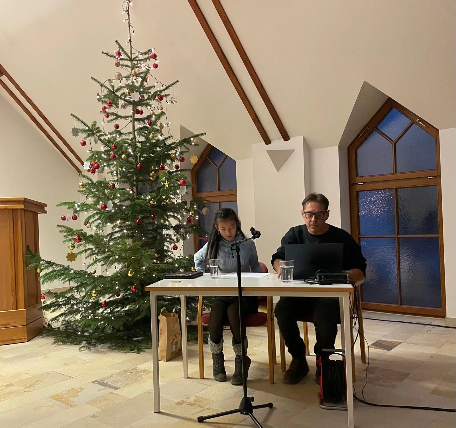 Yireh Liu und Andy Weissenbrunner