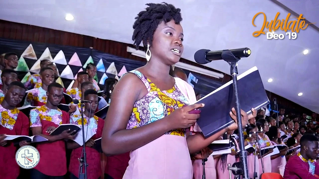 THE GOD OF ABRAHAM PRAISE, MHB 21 (JUBILATE DEO 2019)- GHAMSU Choir KNUST-Local