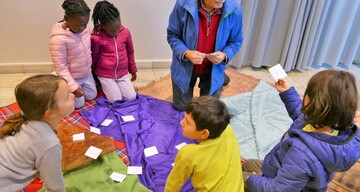 Manfred Schwarz und Kinder