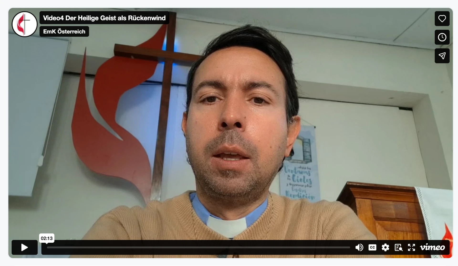 Video4 Der Heilige Geist als Rückenwind