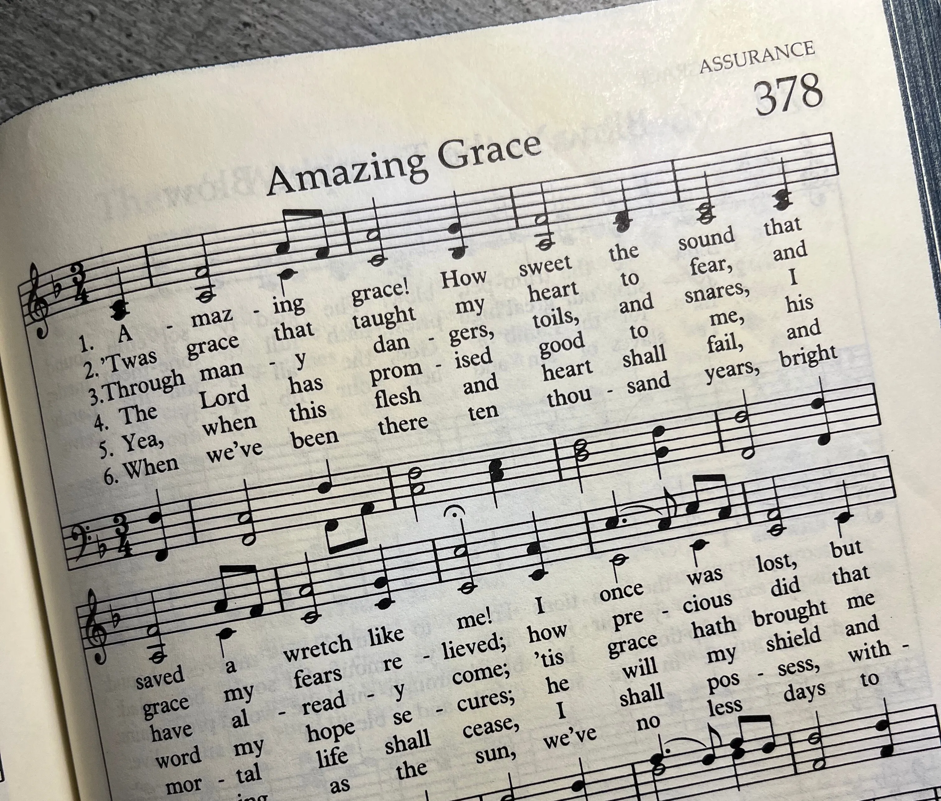 By the Grace of God? How Blessed!