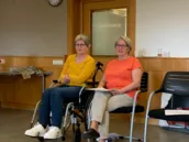 Monika Greil und Maria Huber