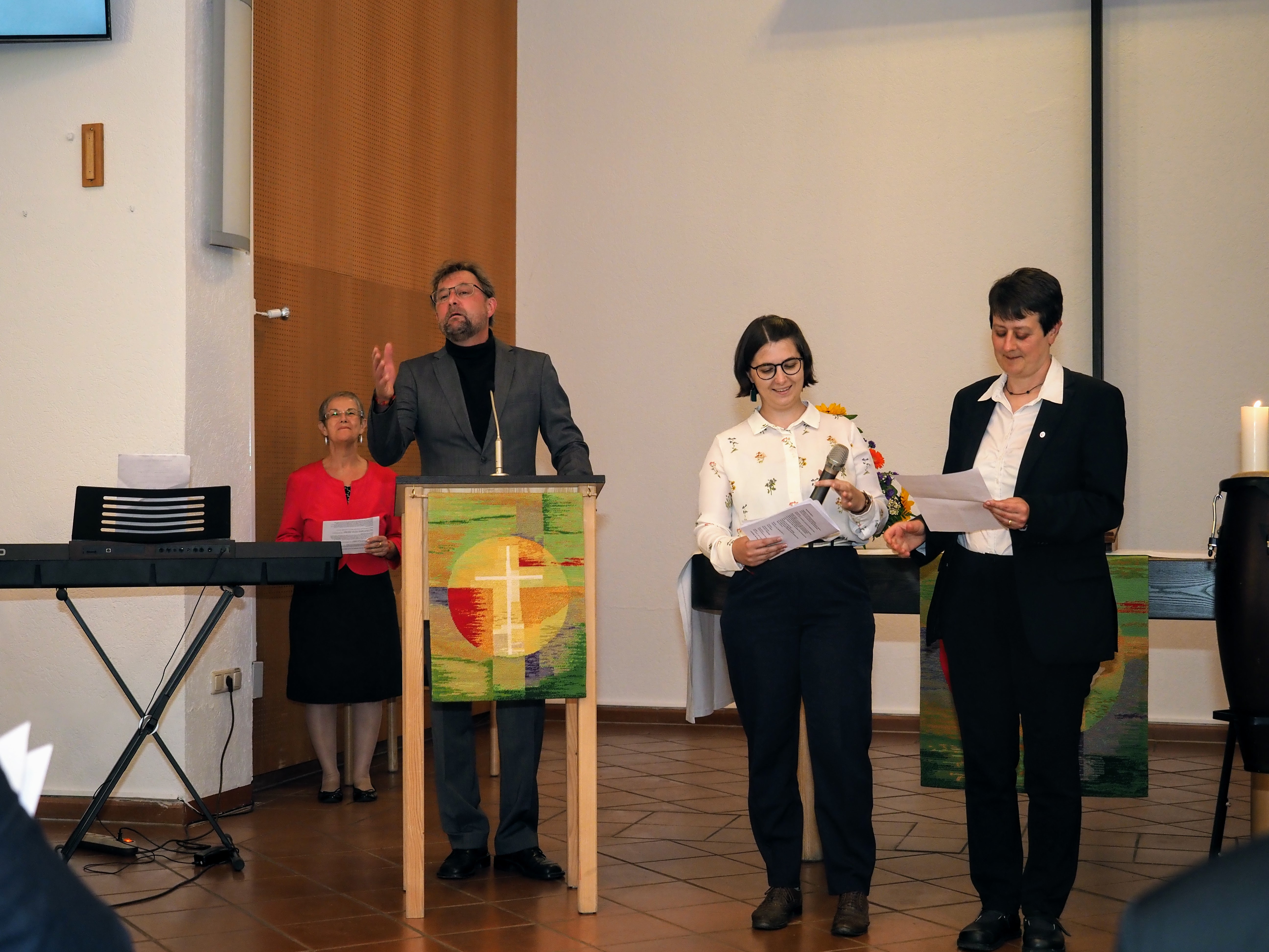 Helga Pöll, Frank Moritz-Jauk, Maria Sonnleithner, Esther Handschin
