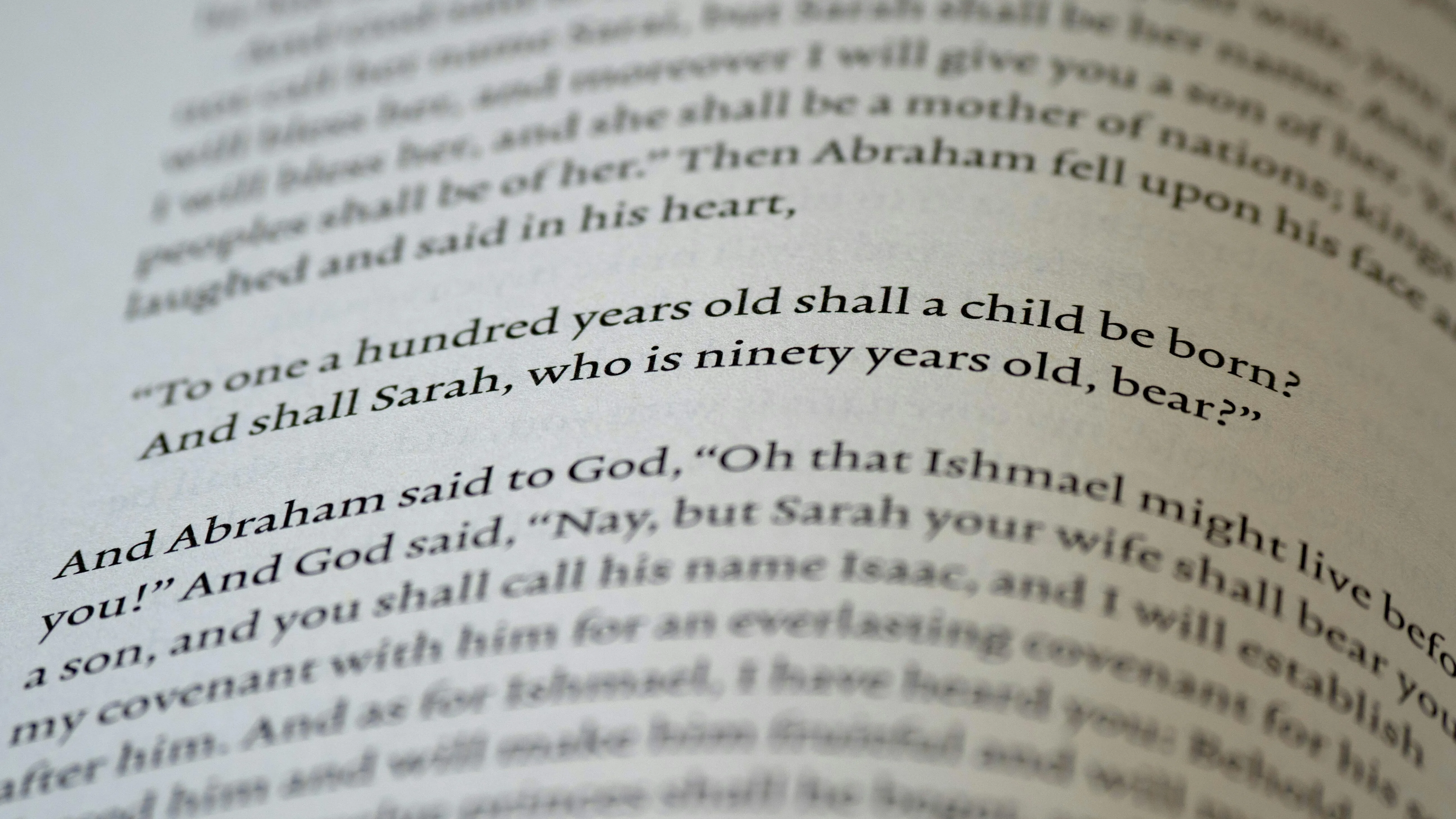 Abraham, Sara und ihre Nachkommen