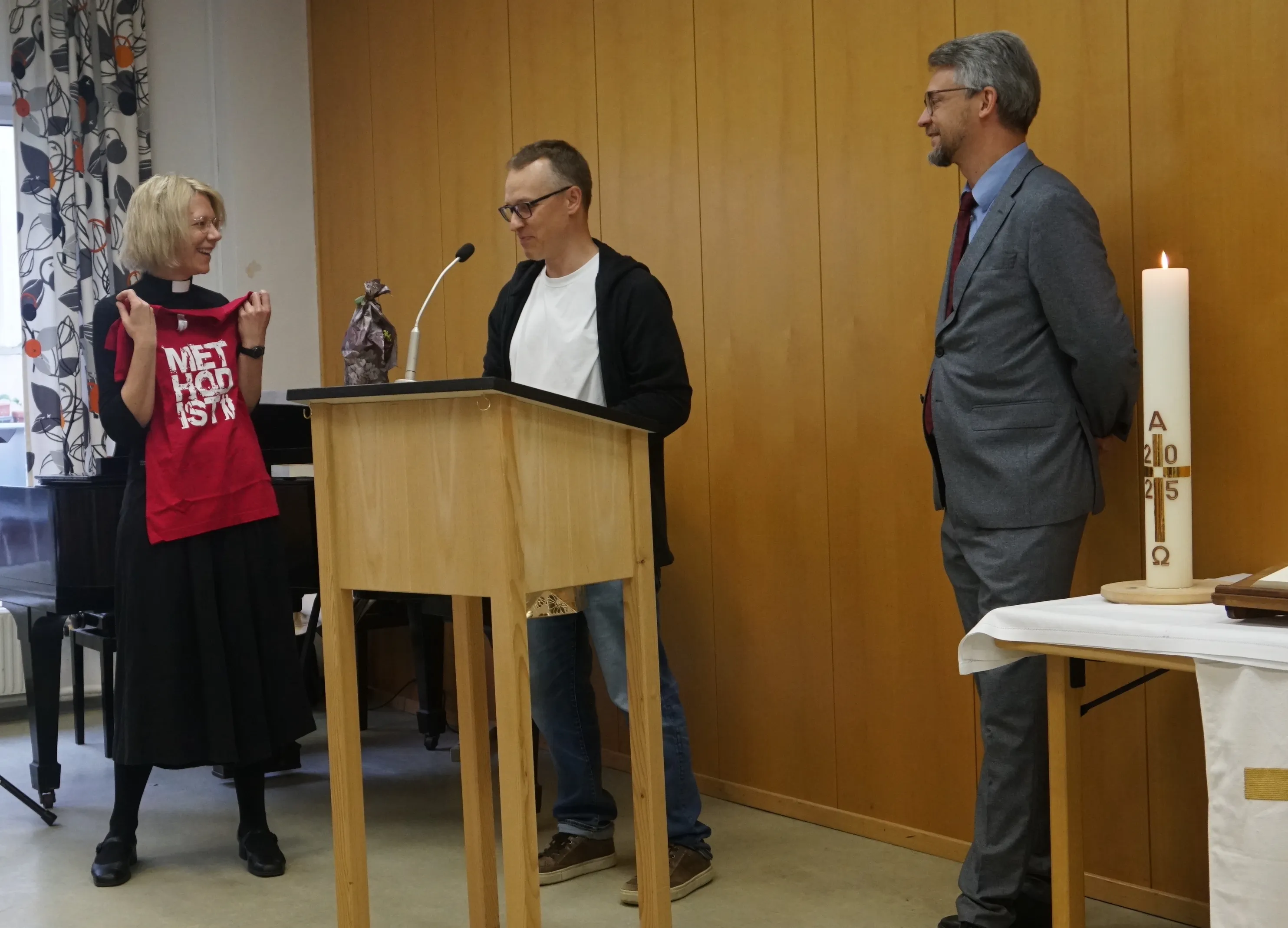 EmK in Wien heißt Pastorin Klein willkommen!