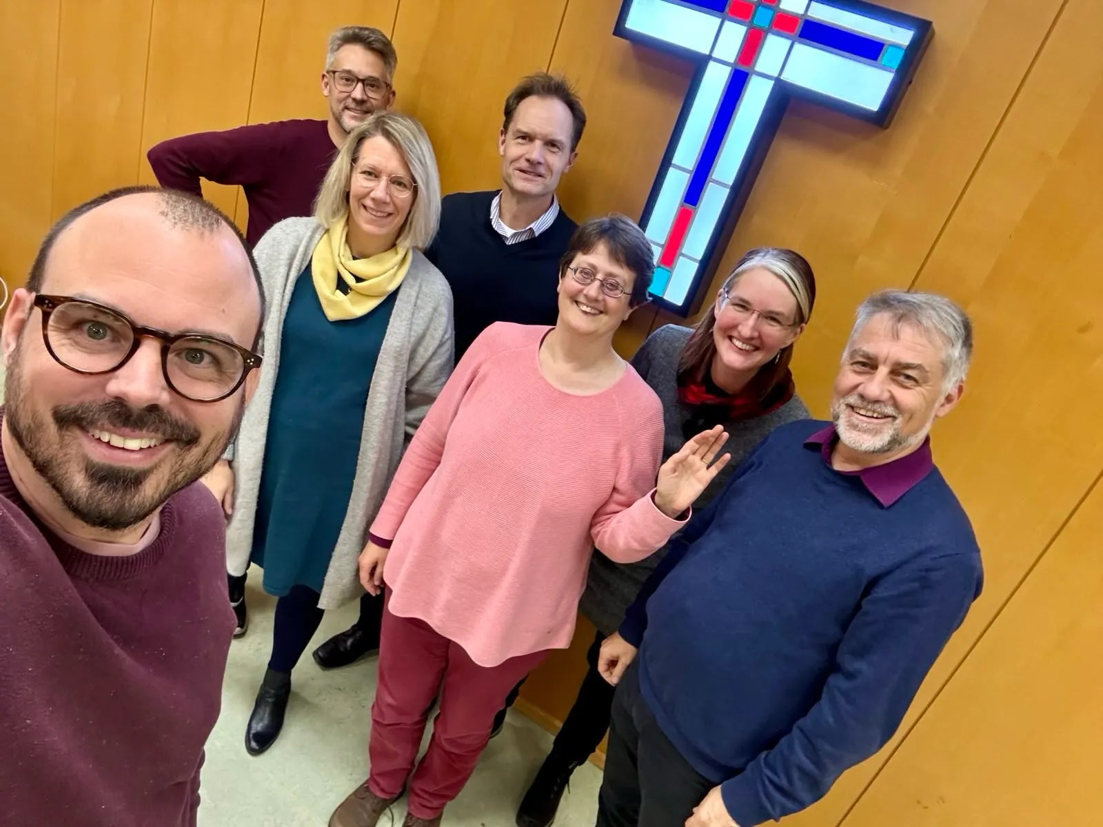 Bischöflicher Besuch Bischof Zürcher und die Pastor:innen der EmK Österreich