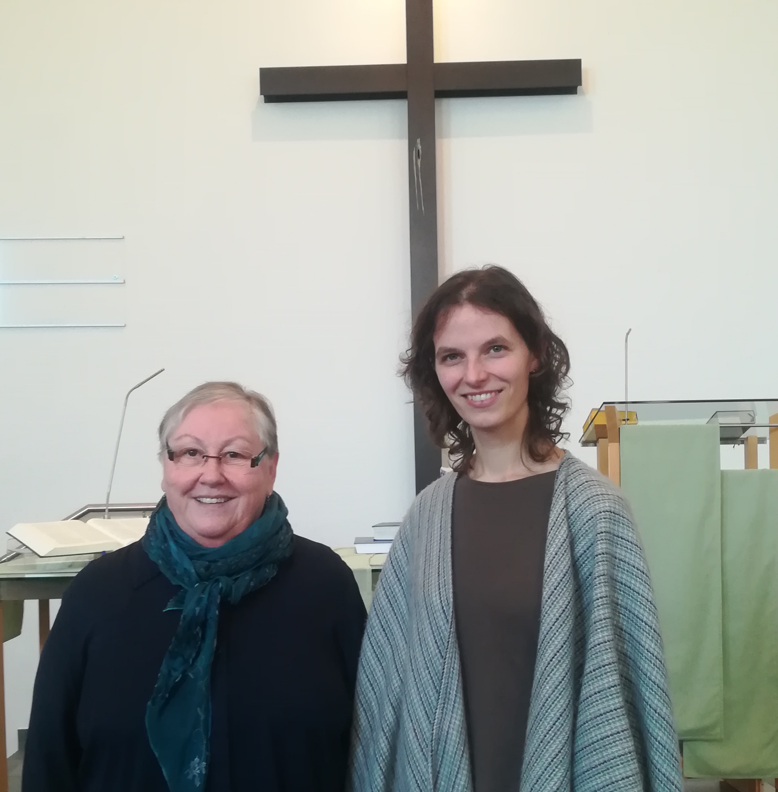 Freundschaft mit Gott und untereinander Helene Bindl und Isabella Bruckner in der EmK Linz